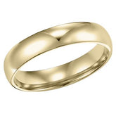Gold Wedding Bands  -  Women'